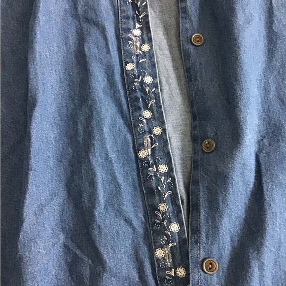 Vintage denim On the rocks button up - Picture 2 of 5